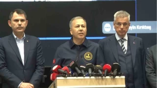 Yerlikaya : Son 12 saatlik dilimde 4'ün üzerinde herhangi bir artçı sarsıntı meydana gelmedi