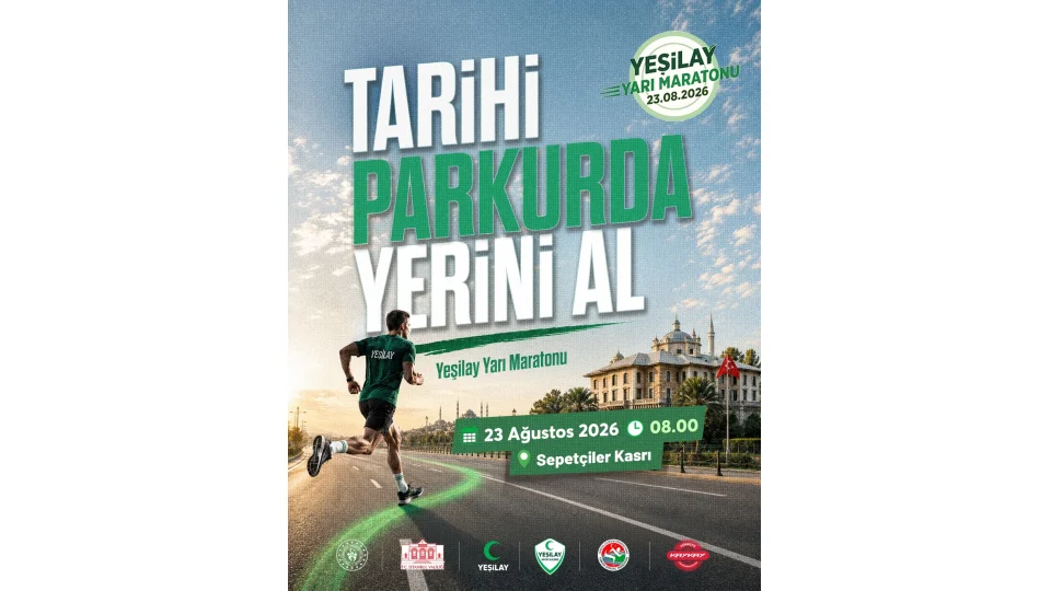 Yeşilay Yarı Maratonu'nda geri sayım vakti