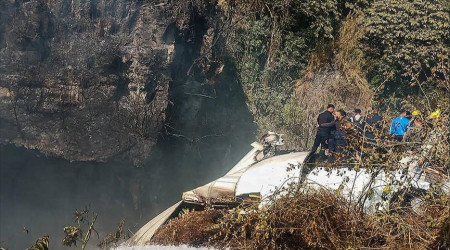 Yolcu uçağı düştü, onlarca ölü var