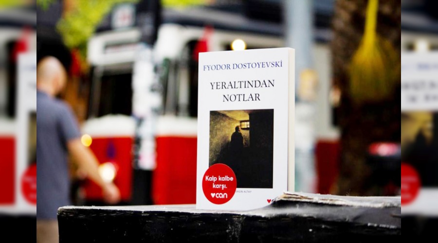Yolda kitap bulabilirsiniz