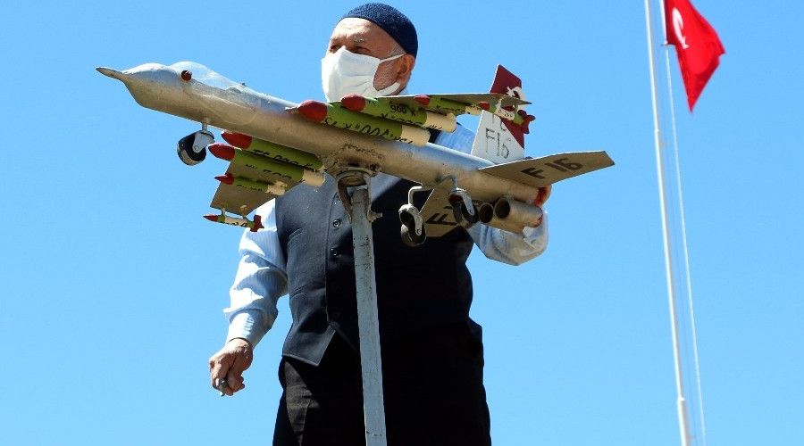 Yozgat'ta satılık F-16 savaş uçağı