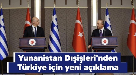 Yunanistan Dileri'nden Trkiye iin yeni aklama