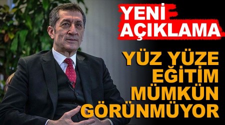 Yüz yüze eğitim mümkün görünmüyor