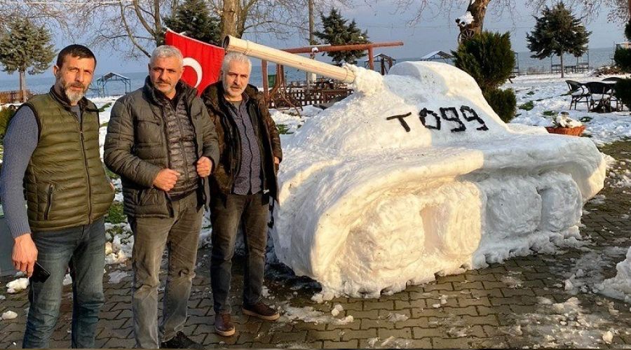 Y�zde y�z yerli �retim TOGG tank� g�r�c�ye ��kt�