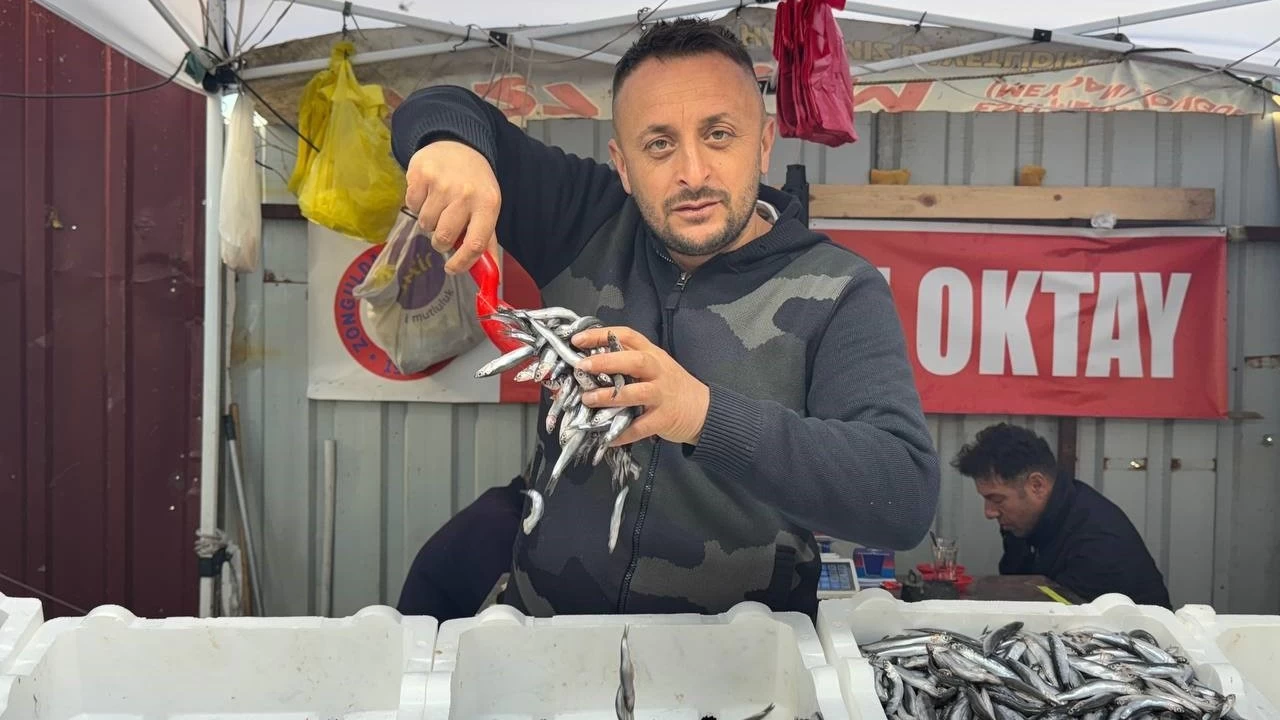 Zonguldak'ta hamsi 150 liradan alıcı buldu