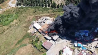 2 hafta önce yanmıştı, yeniden alevler yükseldi