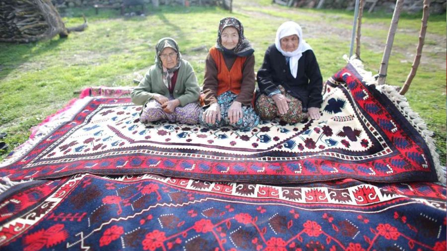200 yıl sonra Sındırgı'da kök boya bahçesi kuruldu