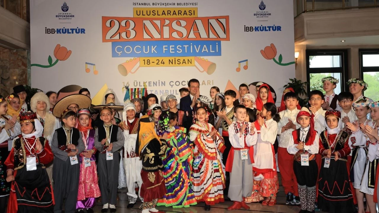 23 Nisan etkinlikleri çocukların coşkusuna coşku kattı