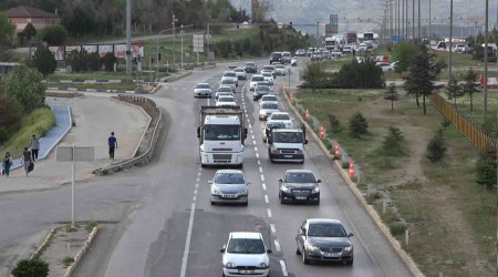 43 ilin gei gzergahnda trafik younluu