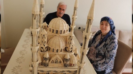 52 bin 300 parça kullandı, gören hayran kalıyor