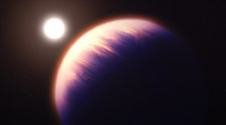 700 ışıkyılı uzaklıktaki bir ötegezegenin atmosferi ayrıntılı olarak görüntülendi