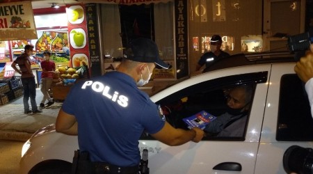 8 ayrı noktada 70 polis ile denetim