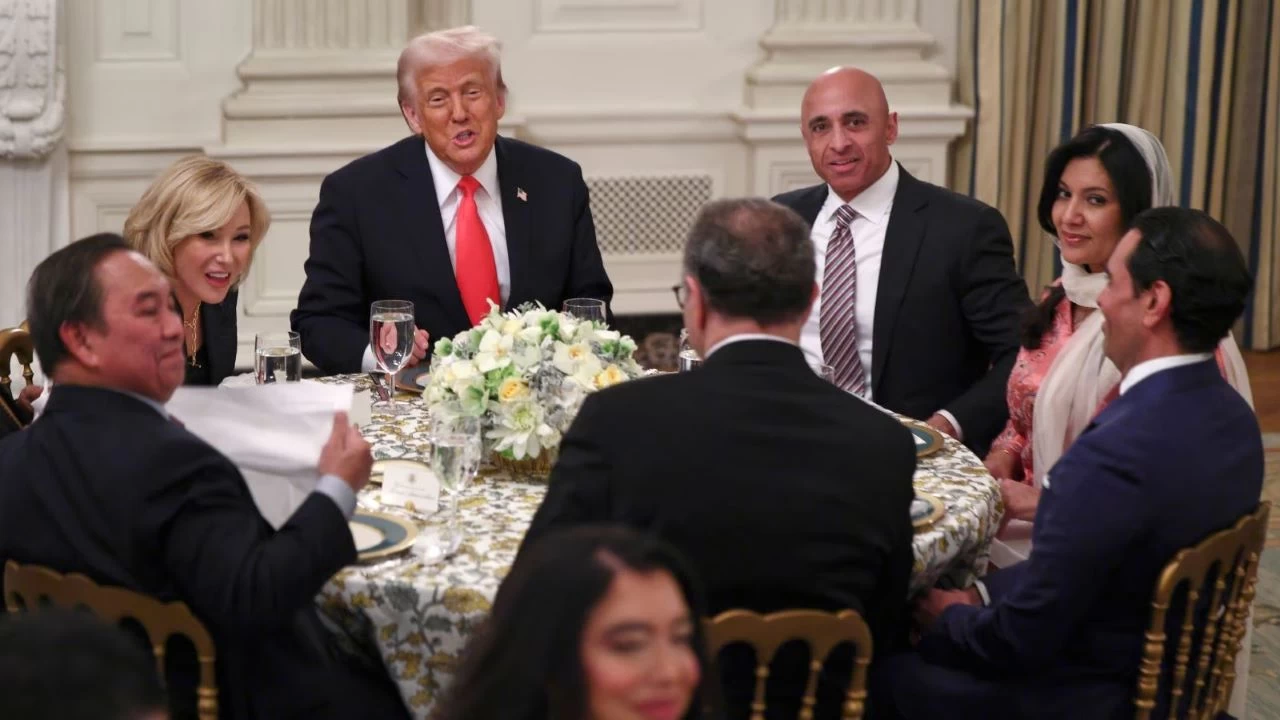 ABD Başkanı Trump, Beyaz Saray'da iftar verdi