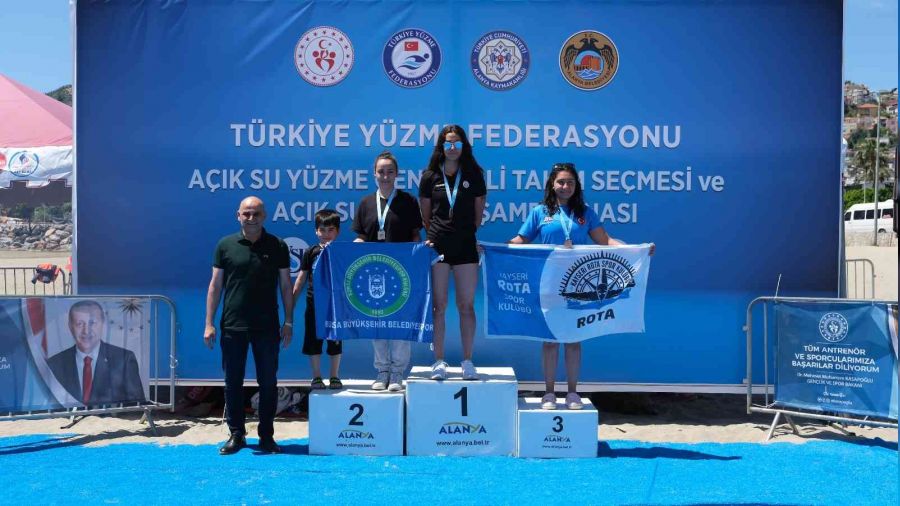 A��k Su Y�zme Gen� Milli Tak�m Se�meleri sonu�land�