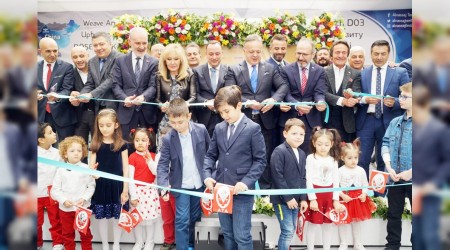 Açılışı geleceğin ihracatçıları yaptı