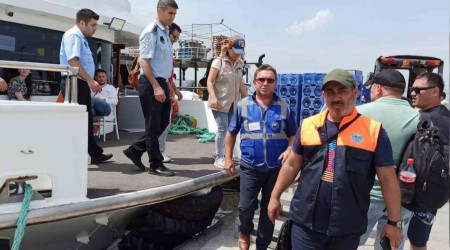 Adalar'da gezi tekneleri denetlendi