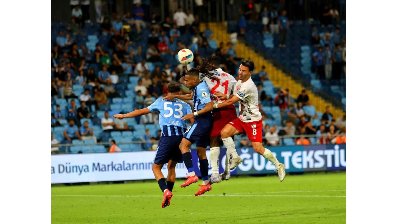 Adana Demirspor Süper Lig'e puanla veda etti