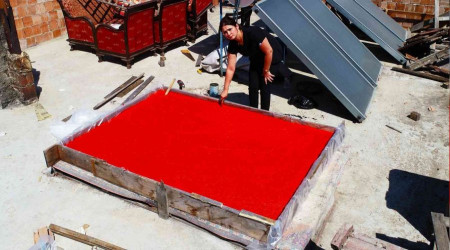 Adana'da salça sezonu başladı