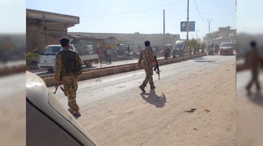 Afrin'de bomba ara�la sald�r�