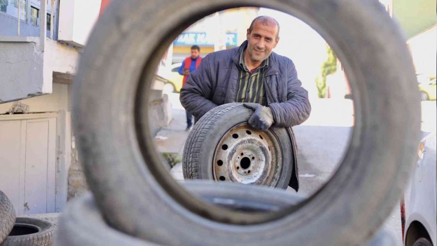 Ağrı'da kış lastiği hazırlıkları erken başladı