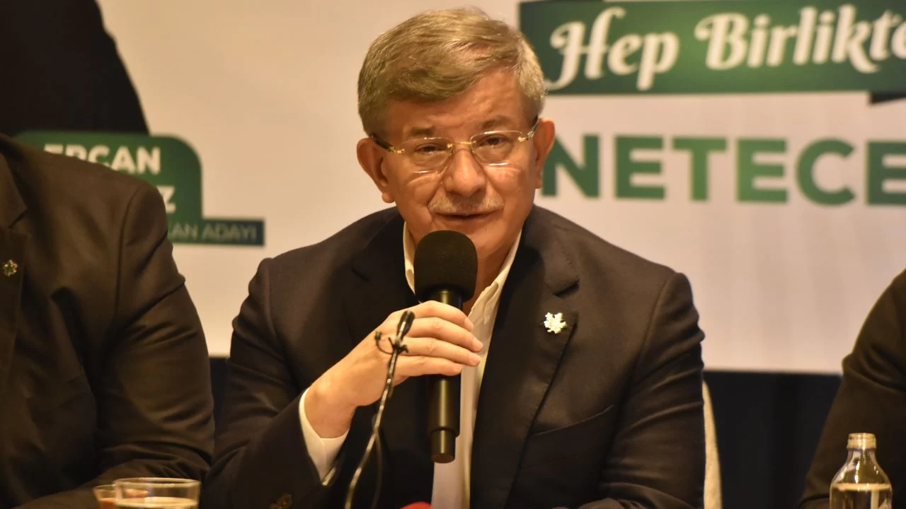 Ahmet Davutoğlu Bursa'da konuştu
