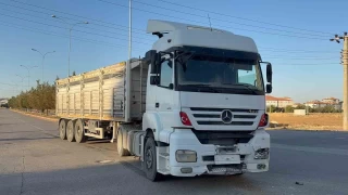 Aksaray'da otomobil ile tr arpt: 1 yaral