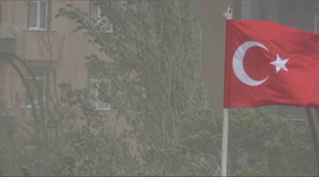 Aksaray'da iddetli rzgar