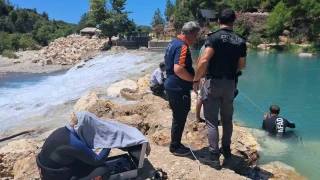 Alara Çayı'nda kaybolan genç 20'nci gününde aranıyor