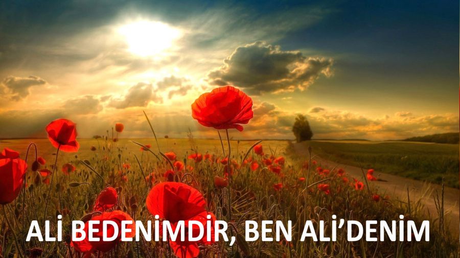 ‘Ali bedenimdir, ben Ali’denim’