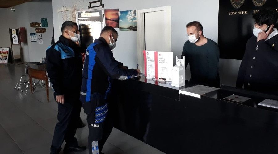Aliağa'da otel ve konaklama tesislerine denetim