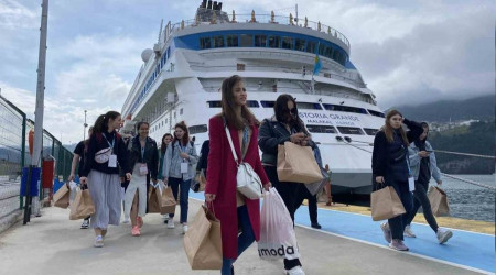 Amasra sezonun ilk kruvaziyerini arlad