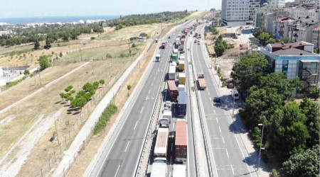 Ambarl Liman yolunda tr kuyruu uzad