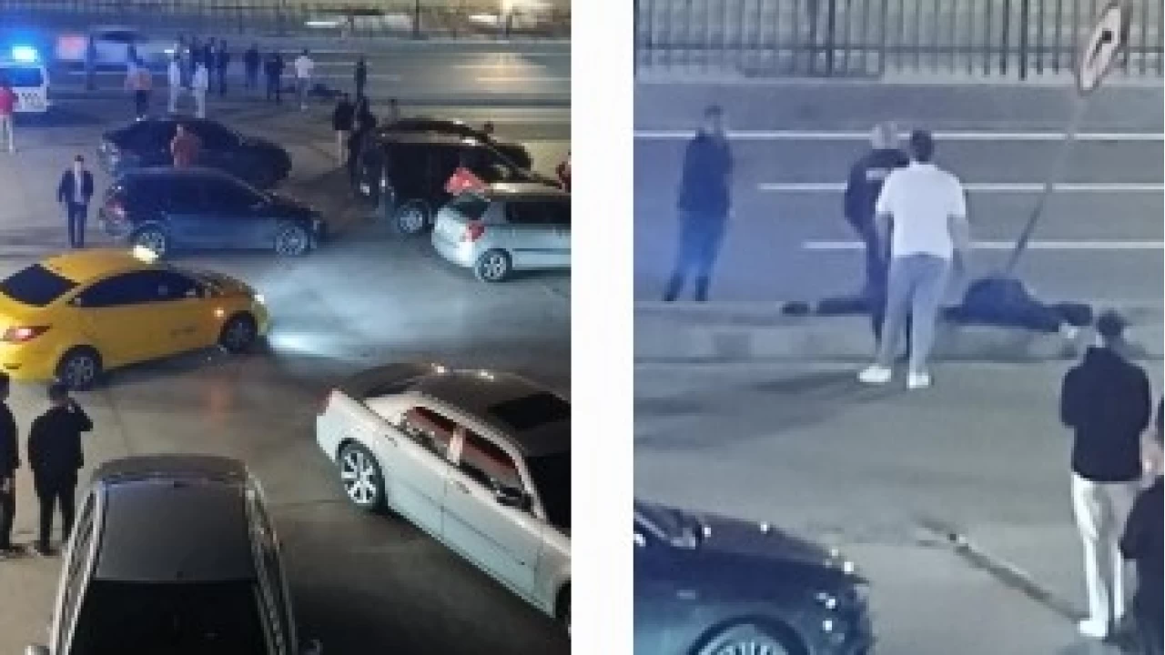 Ankara'da motosiklet trafik levhas�na �arpt�: 2 �l�