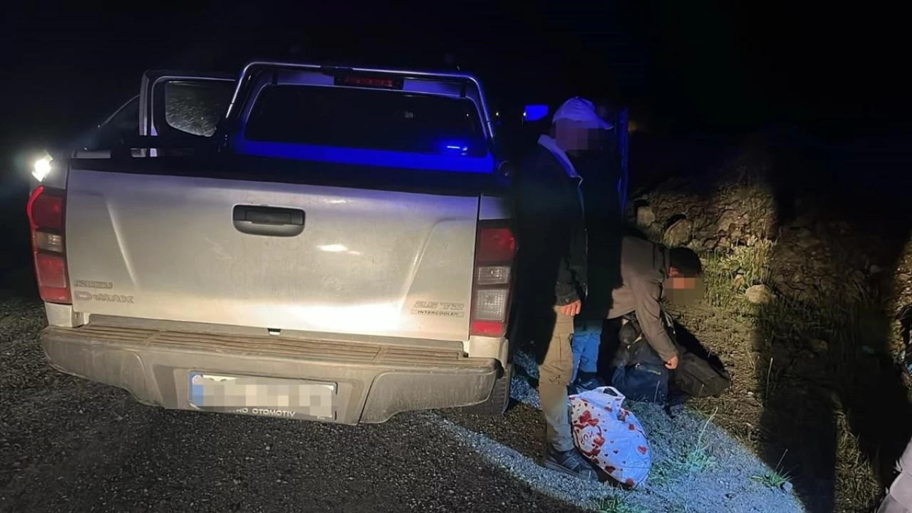 Artvin'de g��men ka�ak��l��� operasyonu