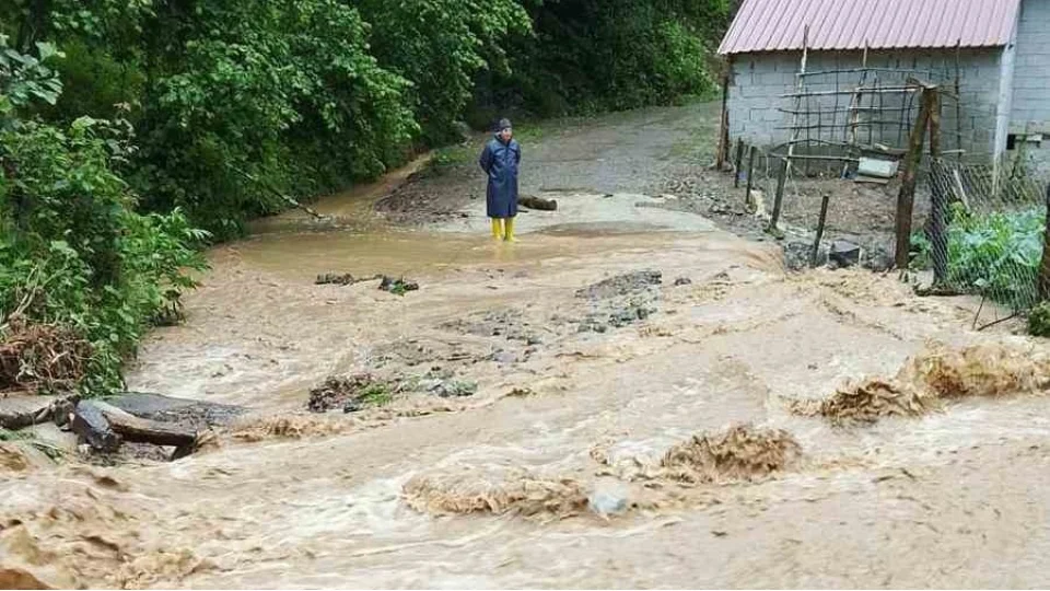 Artvin'de sağanak taşkınlara neden oldu