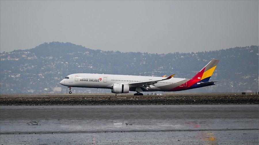 Asiana Airlines u�u�lar� aks�yor