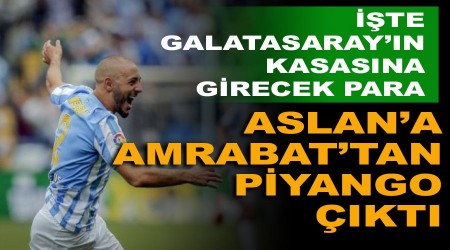 Aslan'a Amrabat'tan piyango çıktı