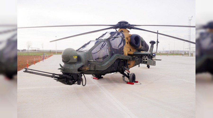 Atak helikopteri Paris'te görücüye çıktı