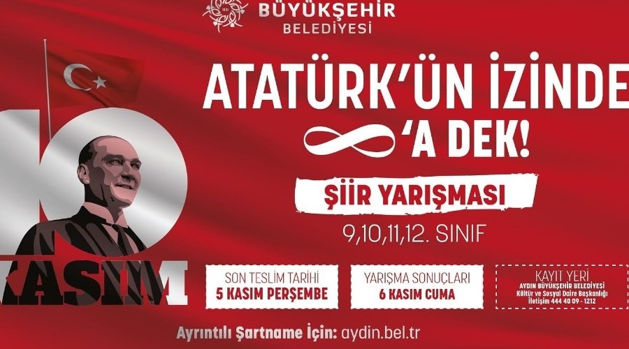 Atat�rk konulu �d�ll� �iir yar��mas�