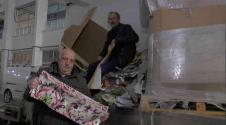 Atık kumaşları ekonomiye kazandırıyor