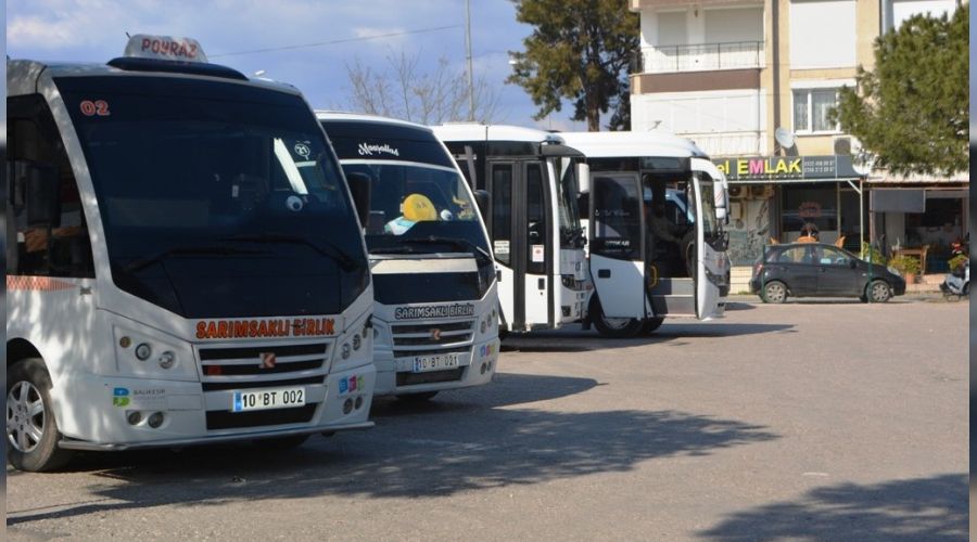 Ayvalık'ta dolmuş fiyatlarına yüzde 33 zam yapıldı