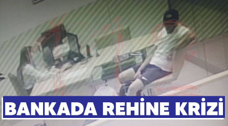 Bankada rehine krizi