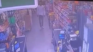 Başakşehir'de dehşet anları kamerada
