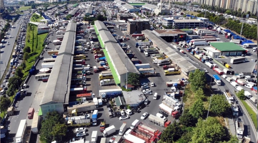 Bayrampaşa Sebze ve Meyve Hali'nde yoğunluk