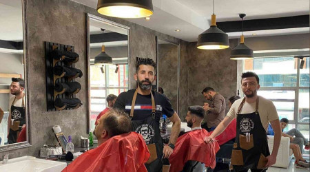 Berberlerin bayram mesaisi yoğunlaştı