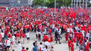 Berlin'de Türkiye coşkusu