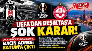 Beşiktaş’ın ev sahipliği elinden alındı