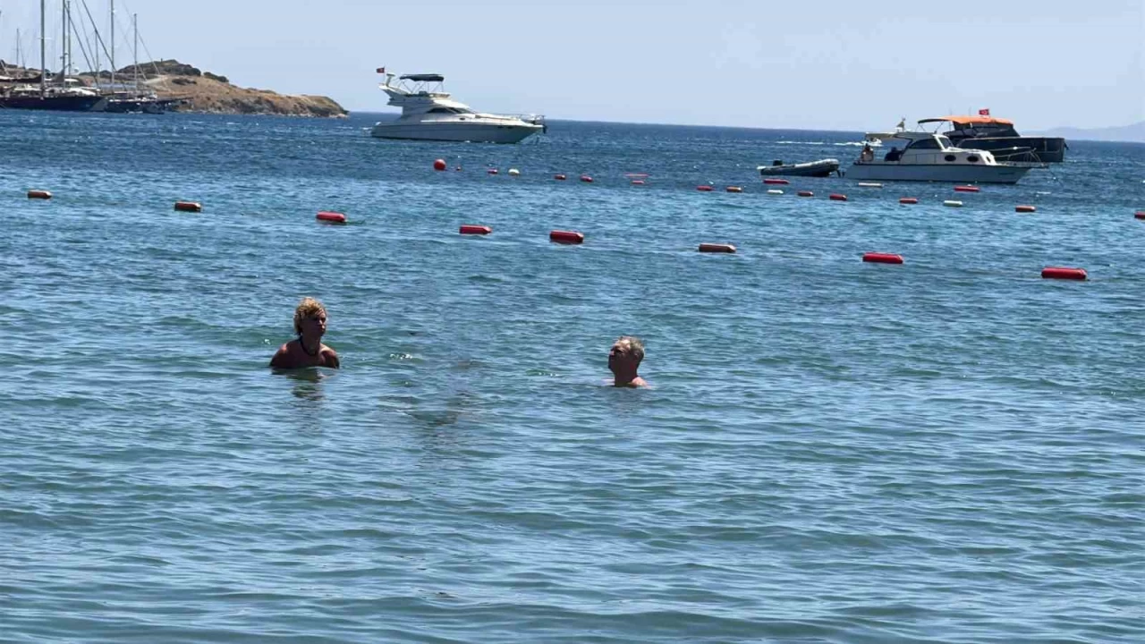 Bodrum kavruldu hava sıcaklığı 44 dereceye ulaştı