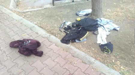 Bolu'da şüpheli çanta fünyeyle patlatıldı