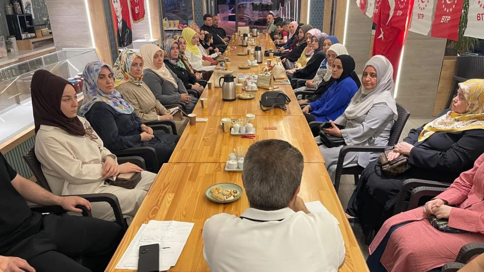 BTP Bahçelievler mahalle toplantılarına start verdi: İlk durak Şirinevler